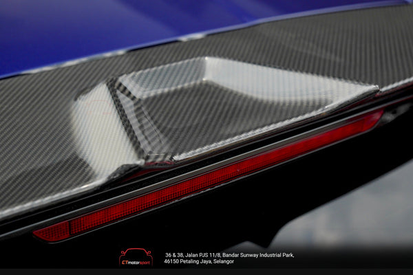 CMST Tuning V2 Rear Roof Spoiler for Porsche Macan 95B.3 95B.2 95B.1 Base/S/T Dry Pre-preg Carbon Fiber/FRP