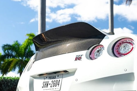 CMST Tuning Extreme Ducktail Whale Tail Trunk Lid for Nissan GTR  Carbon Fiber/FRP