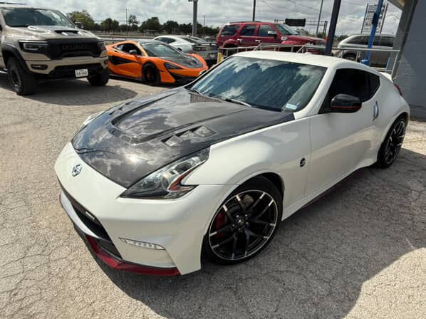 CMST Tuning V2 Vented Hood for Nissan 370Z Nismo Sport Touring Z34 Carbon Fiber/FRP