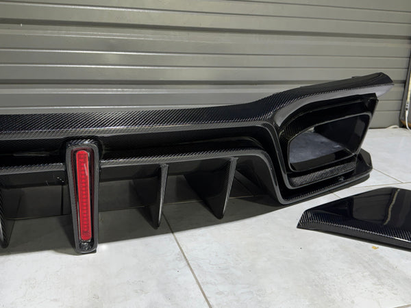 Robot Craftsman "Godzilla" Rear Bumper & Diffuser for Nissan GTR  R35 PP Polypropylene FRP Carbon  Fiber