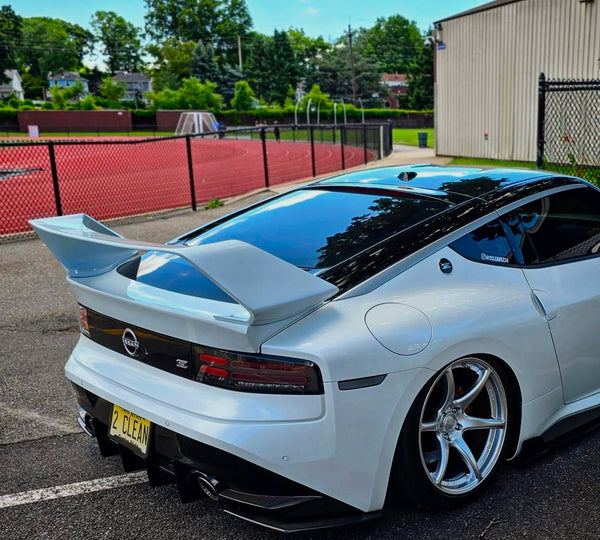 Nissan Z 400Z Nismo Proto Performance Sport RZ34 2023-ON with Aftermarket Parts - PROJECT WIDEBODY Rear Wing Only Carbon Fiber/FRP from PROJECT WIDEBODY