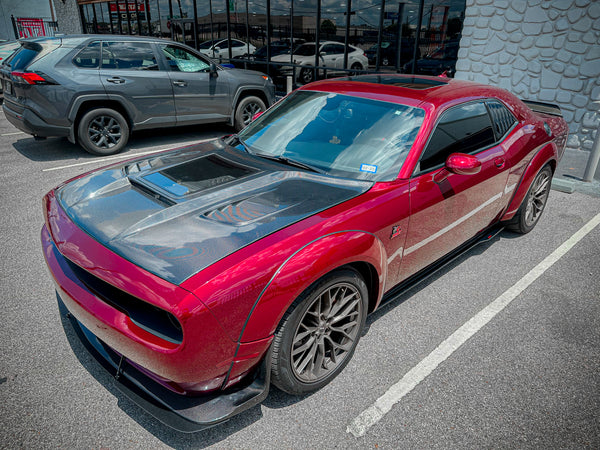 CMST Tuning Carbon Fiber Side Skirt for Dodge Challenger 2015-ON