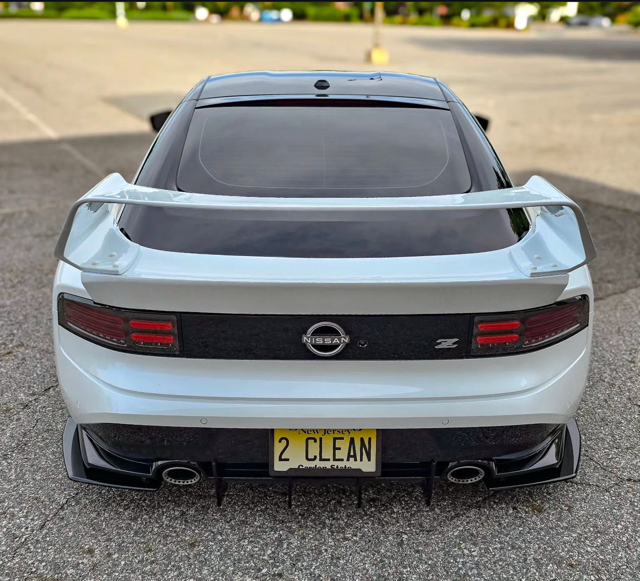 PROJECT WIDEBODY X CMST Tuning Rear Spoiler Wing for Nissan RZ34 Fairl