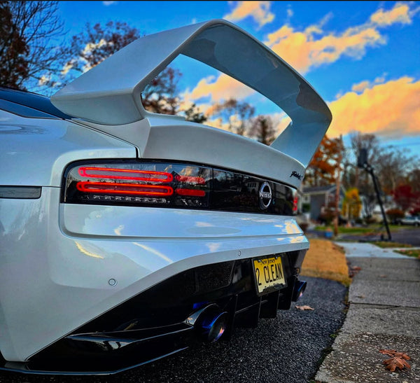 Nissan Z 400Z Nismo Proto Performance Sport RZ34 2023-ON with Aftermarket Parts - Rear Wing Only Carbon Fiber/FRP from CMST Tuning