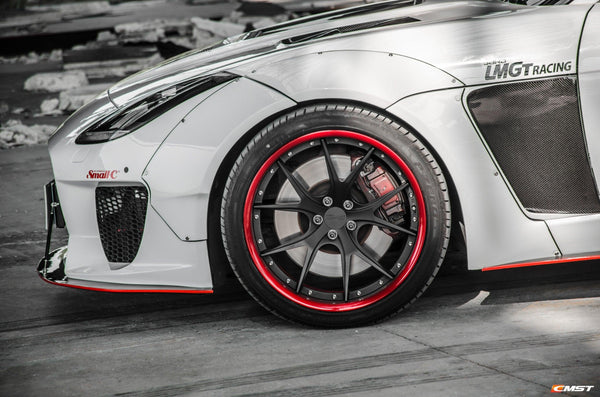 Jaguar F-Type SVR R S Base 2014-ON with Aftermarket Parts - Front Fenders Carbon Fiber / FRP from CMST Tuning
