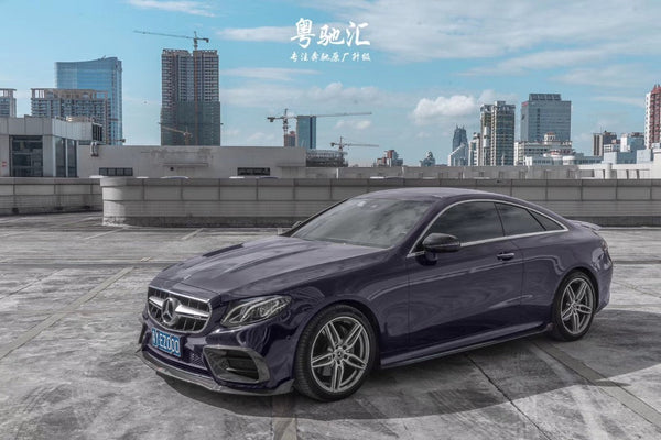 Mercedes Benz E-Class E53 E550 E450 E400 C238 A238 2018-2023 with Aftermarket Parts - Upper Valences Carbon Fiber / FRP from CMST Tuning
