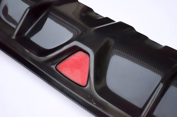 Alfa Romeo Giulia Ti Sport 2017 2018 2019 2020 2021 & Ti Sport Veloce Sprint 2025 & & Base Lusso RWD AWD 2025 with Aftermarket Parts - Rear Diffuser Carbon Fiber from CMST Tuning