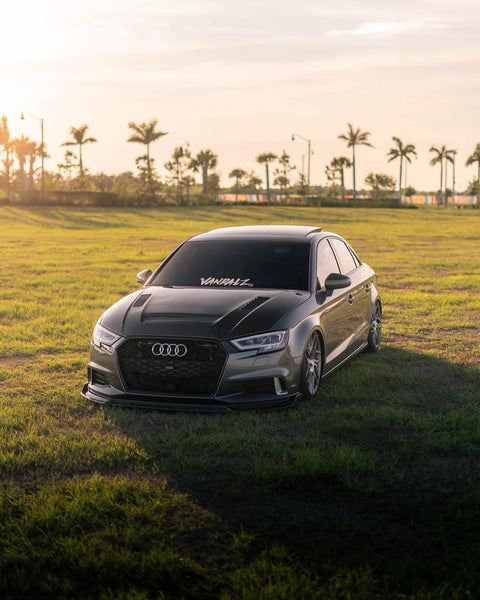 CMST Tuning V2 Hood Bonnet for Audi RS3 S3 A3 8V / 8V.5 2014-2020 Carbon Fiber/FRP