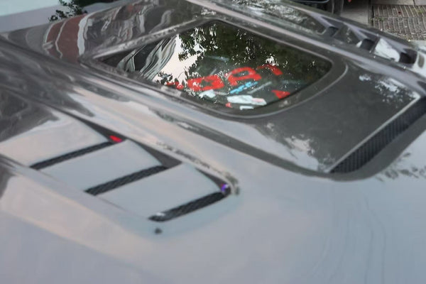 BMW 3 Series M340i 330i G20 G21 2019-ON with Aftermarket Parts - Hood Bonnet Carbon Fiber / FRP from CMST Tuning