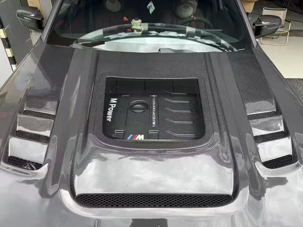 BMW 3 Series M340i 330i G20 G21 2019-ON with Aftermarket Parts - Hood Bonnet Carbon Fiber / FRP from CMST Tuning