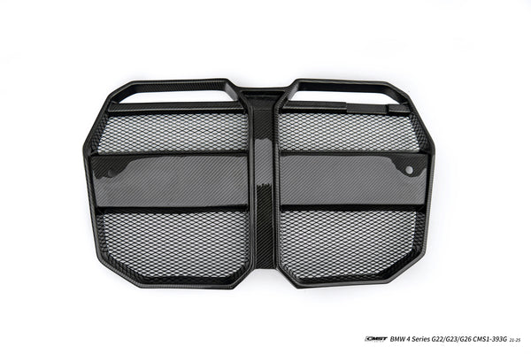 BMW 4 Series M440 430 G22 G23 2020-ON & 4 Series M440 430 G26 2020-ON with Aftermarket Parts - HORIZON Front Bumper & Gill Carbon Fiber / FRP from CMST Tuning