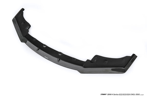BMW 4 Series M440 430 G22 G23 2020-ON & 4 Series M440 430 G26 2020-ON with Aftermarket Parts - HORIZON Front Lip Dry Pre-preg Carbon Fiber / FRP from CMST Tuning