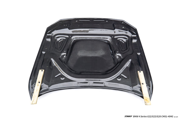 BMW 4 Series M440 430 G22 G23 2020-ON & 4 Series M440 430 G26 2020-ON with Aftermarket Parts - HORIZON V3 Hood Dry Pre-preg Carbon Fiber / FRP from CMST Tuning
