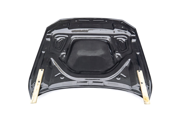 BMW 4 Series M440 430 G22 G23 2020-ON & 4 Series M440 430 G26 2020-ON with Aftermarket Parts - V1 Hood Dry Pre-preg Carbon Fiber / FRP from CMST Tuning