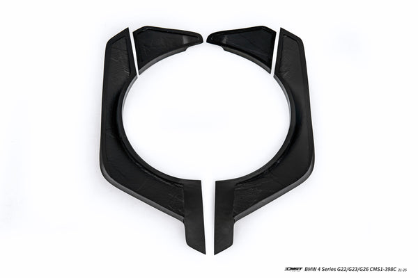 BMW 4 Series M440 430 G22 G23 2020-ON with Aftermarket Parts - HORIZON Rear Quarter Panel Fender Flares Wheel Arches Dry Pre-preg Carbon Fiber / FRP from CMST Tuning