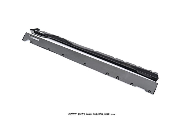 BMW 5 Series 530 540 &amp; i5 e/x Drive40 M60 G60 G61 2024-ON with Aftermarket Parts - Side Skirts Dry Pre-preg Carbon Fiber / FRP