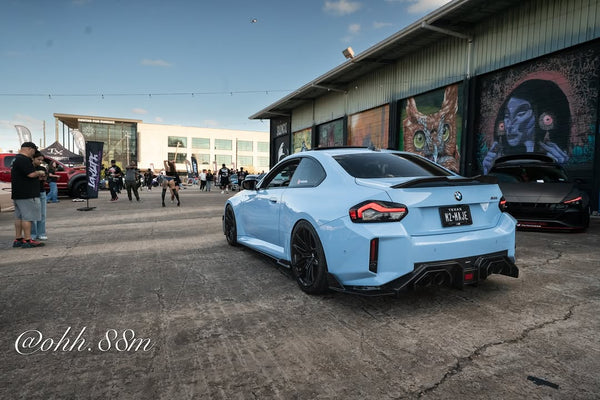 BMW M2 / M2C G87 2023 2024 with Aftermarket Parts - Rear Diffuser Carbon Fiber from CMST Tuning