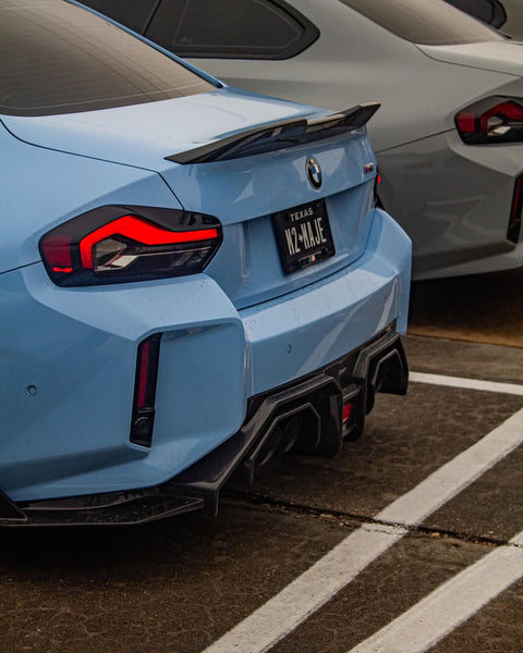 BMW M2 / M2C G87 2023 2024 with Aftermarket Parts - Rear Diffuser Carbon Fiber from CMST Tuning