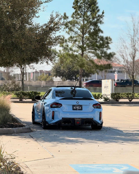 BMW M2 / M2C G87 2023 2024 with Aftermarket Parts - Rear Diffuser Carbon Fiber from CMST Tuning