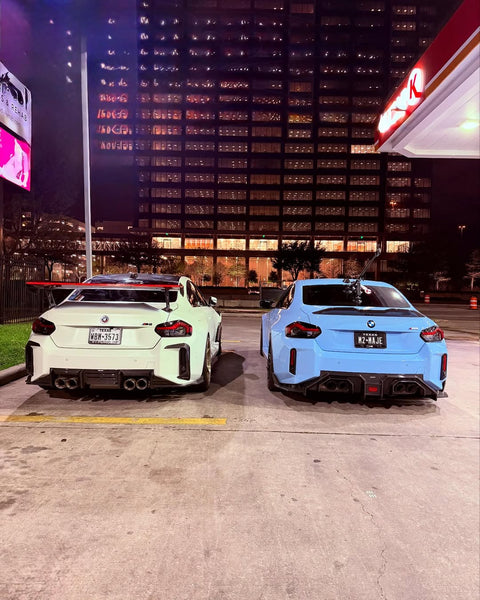 BMW M2 / M2C G87 2023 2024 with Aftermarket Parts - Rear Diffuser Carbon Fiber from CMST Tuning