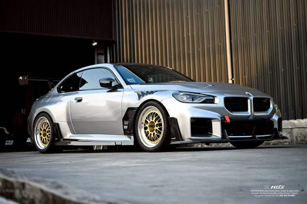 BMW M2 / M2C G87 2023 2024 with Aftermarket Parts - Front Lip Carbon Fiber from CMST Tuning