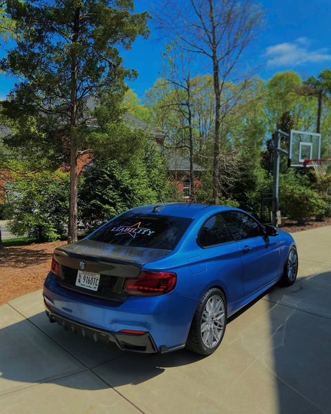 BMW M2/M2C F87 2016 2017 2018 2019 2020 2021 & 2 Series 228i 230i M235i M240i F22 2014 2015 2016 2017 2018 2019 2020 2021 with Aftermarket Parts - Trunk Lid Carbon Fiber / FRP from CMST Tuning