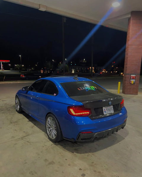 BMW M2/M2C F87 2016 2017 2018 2019 2020 2021 & 2 Series 228i 230i M235i M240i F22 2014 2015 2016 2017 2018 2019 2020 2021 with Aftermarket Parts - Trunk Lid Carbon Fiber / FRP from CMST Tuning