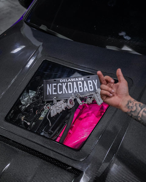 BMW M3/M3C G80/G81 2021 2022 2023 2024 & M4/M4C G82/G83 2021 2022 2023 2024 with Aftermarket Parts - V1 Clearview Glass Hood Bonnet Carbon Fiber / FRP from CMST Tuning