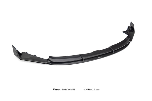 BMW M3CS M3C M3 G80 G81 2021-ON & M4CS M4C M4 G82 G83 2021-ON with Aftermarket Parts - V2 Style Front Lip Dry Pre-preg Carbon Fiber / FRP from CMST Tuning