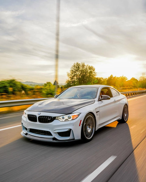 BMW M3/M3C F80 F81 2014 2015 2016 2017 2018 & M4/M4C F82 F83 2014 2015 2016 2017 2018 2019 2020 with Aftermarket Parts - GTS Hood Bonnet Carbon Fiber/FRP from CMST Tuning