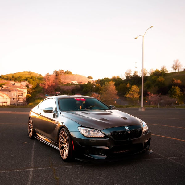 BMW 6 Series B6 650 640 F13 & 6 Series F12 M6 650 640 F13 & 6 Series F06 M6 Alpina B6 Gran Coupe 650 640 F13 2012 2013 2014 2015 2016 2017 2018 2019 with Aftermarket Parts - Hood Bonnet Carbon Fiber from CMST Tuning