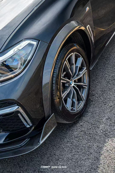 BMW X5 G05 LCI 2024-ON with Aftermarket Parts - Fenders & Wheel Arches Pre-preg Carbon Fiberfrom CMST Tuning