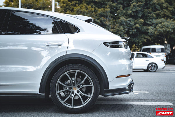 Porsche Cayenne 9Y0 9Y0.1 Base/S/Turbo/Turbo S 2019-2023 & Cayenne 9Y3 9Y3.1 Base/S/Turbo/Turbo S 2019-2023 with Aftermarket Parts - Carbon Fiber & FRP Rear Diffuser from CMST Tuning
