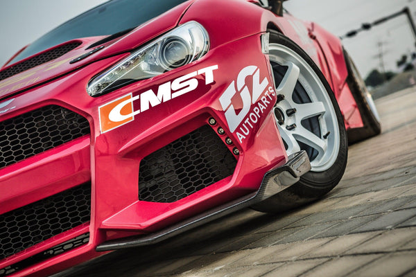 Toyota Scion Subaru GT86 86 TRD GT SE Base ZN6 2017 2018 2019 2020 & Scion FR-S FRS ZN6 2013 2014 2015 2016 & BRZ TS Limited Premium ZN6 2013 2014 2015 2016 2017 2018 2019 2020 with Aftermarket Parts - V3 Hood Carbon Fiber / FRP from CMST Tuning