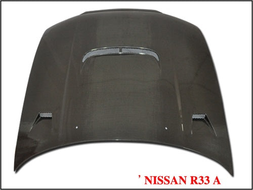 CMST Tuning Carbon Fiber Hood Ver.1 For Nissan GTR GTST R32 R33