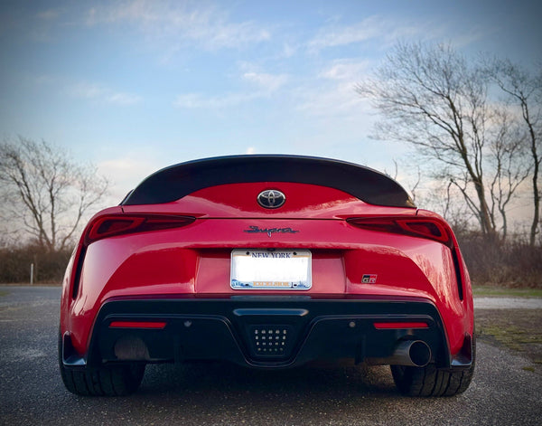 CMST Tuning Carbon Fiber Low Drag Ducktail Rear Spoiler for Toyota GR Supra A90 A91 2020 2021 2022 2023 2024 2025