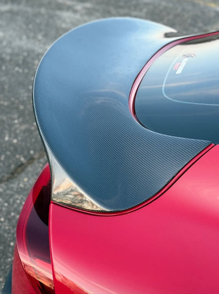 CMST Tuning Carbon Fiber Low Drag Ducktail Rear Spoiler for Toyota GR Supra A90 A91 2020 2021 2022 2023 2024 2025