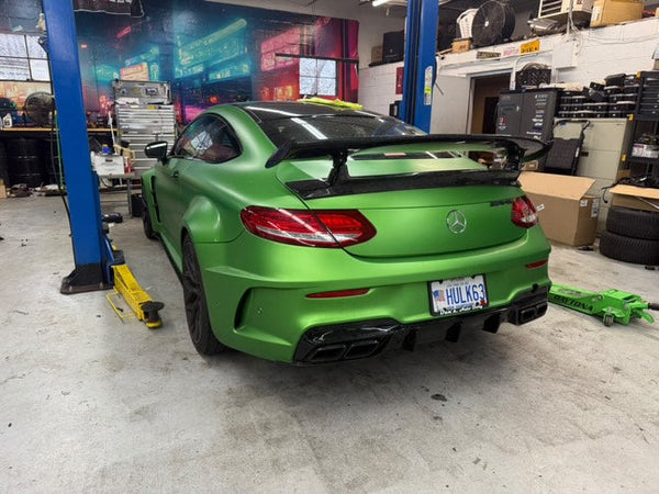 CMST Tuning GTR Style Spoiler Wing for Mercedes-Benz C63s C63 C43 C400 C300 W205 Carbon Fiber/FRP