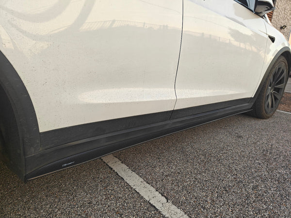CMST Tuning Carbon Fiber Side Skirts for Tesla Model X 2022-ON
