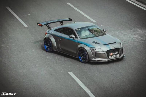 Audi TT TTS TTRS MK2 8J 8.5J 2007-2015 with CMST Tuning's Aftermarket Parts - FRP or Carbon Fiber Front Bumper & Front Lip