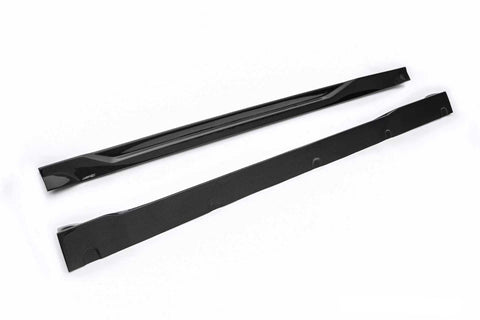 Dodge Charger & 2015 Scat Pack & 2016 Scat Pack, Hellcat & 2017 R/T, Daytona, Scat Pack, Hellcat & 2018 GT, R/T, Daytona, Scat Pack, Hellcat & 2019 GT, R/T, Scat Pack, Hellcat & 2020 GT, R/T, Scat Pack, Hellcat & 2021 GT, R/T, Scat Pack & 2022 GT, R/T, Scat Pack Non-widebody & 2023 GT, R/T, Scat Pack Non-widebody with Aftermarket Parts - SRT Style Side Skirts Carbon Fiber / FRP from CMST Tuning