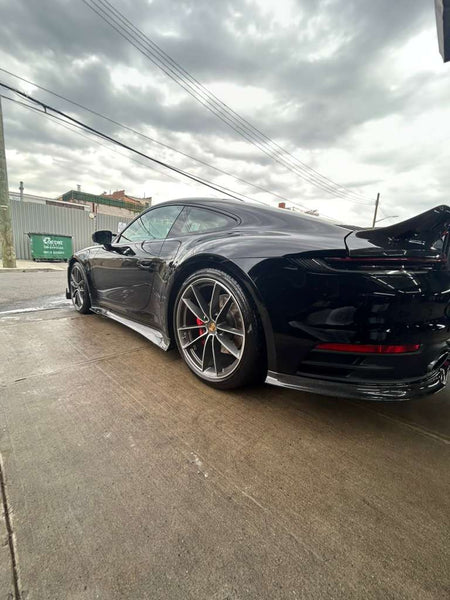 Porsche 911 992 992.1 Carerra Base/S/T/4/4S/Targa 4/Targa 4S/GTS 2020 2021 2022 2023 2024 with Aftermarket Parts - Ducktail Spoiler Carbon Fiber/FRP from CMST Tuning