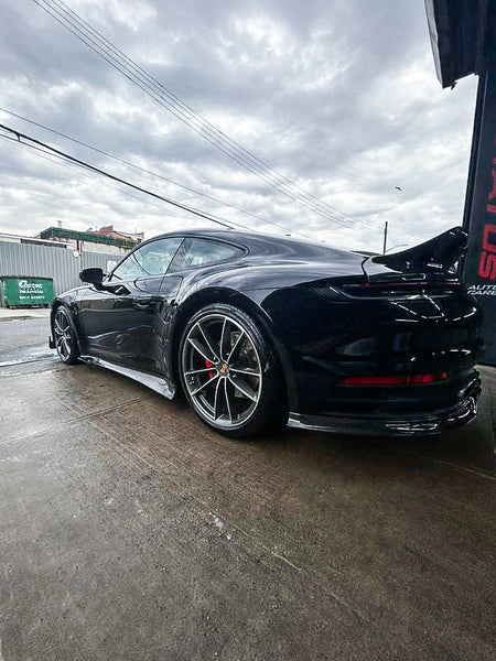 Porsche 911 992 992.1 Carerra Base/S/T/4/4S/Targa 4/Targa 4S/GTS 2020 2021 2022 2023 2024 with Aftermarket Parts - Ducktail Spoiler Carbon Fiber/FRP from CMST Tuning