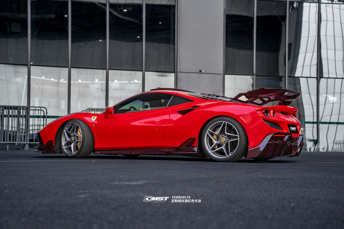 Ferrari F8 Tributo & Spider Aftermarket Parts - CMST Tuning Rear Wing ...