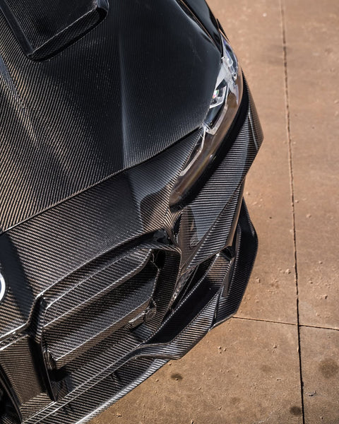 BMW M4 / M4C / M4CS G82 G83 2021-ON with Aftermarket Parts - Front Fenders Carbon Fiber / FRP from CMST Tuning