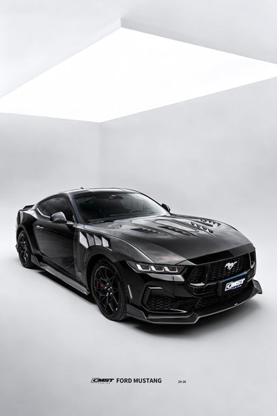 Ford Mustang S650 2.3 Ecoboost 5.0 GT Dark Horse 2024-ON with Aftermarket Parts - Front Fenders Carbon Fiber / FRP from CMST Tuning