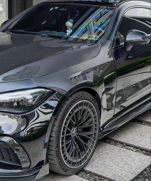 Mercedes Benz CLE-Class AMG CLE 53 / 450 / 300 C236 A236 2024-ON with Aftermarket Parts - Front Fenders Dry Pre-preg Carbon Fiber / FRP from CMST Tuning