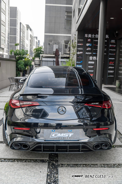 Mercedes Benz CLE-Class AMG CLE 53 / 450 / 300 C236 2024-ON with Aftermarket Parts - Rear Spoiler Dry Pre-preg Carbon Fiber / FRP from CMST Tuning