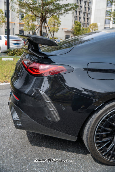 Mercedes Benz CLE-Class AMG CLE 53 / 450 / 300 C236 2024-ON with Aftermarket Parts - Rear Wing Dry Pre-preg Carbon Fiber / FRP from CMST Tuning