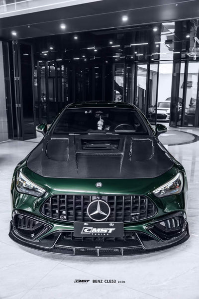 Mercedes Benz CLE-Class AMG CLE 53 / 450 / 300 C236 A236 2024-ON with Aftermarket Parts - Front Intake Vents Trim Dry Pre-preg Carbon Fiber / FRP from CMST Tuning